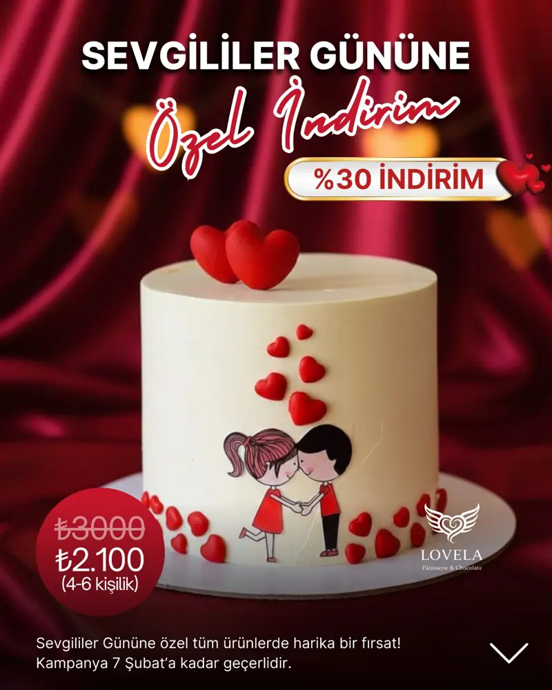 Sevgililer Günü Pastaları